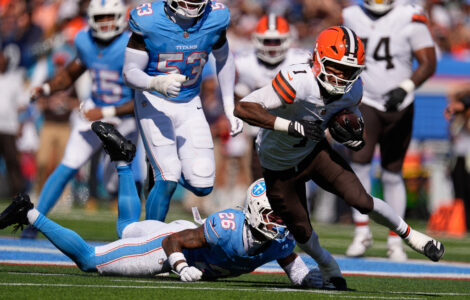 Cleveland rookie receiver KC Concepcion has breakout performance with 8 catches for 129 yards